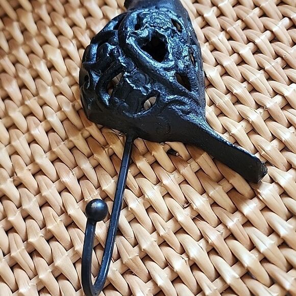 Wrought Iron Bird Hook Hanger - Picture 6 of 8